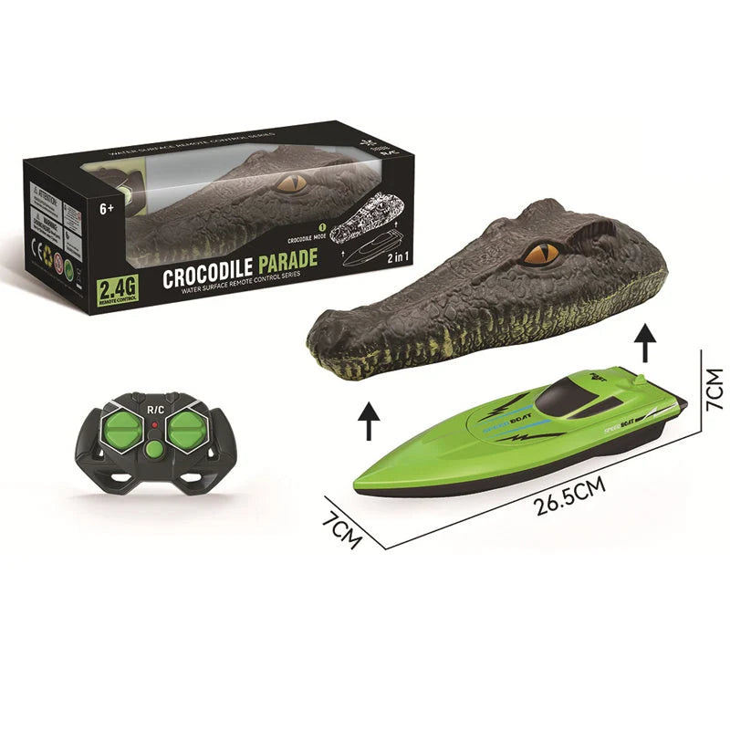RC Racing Boat | 2.4 GHz & Dual Motor | Waterproof Hull