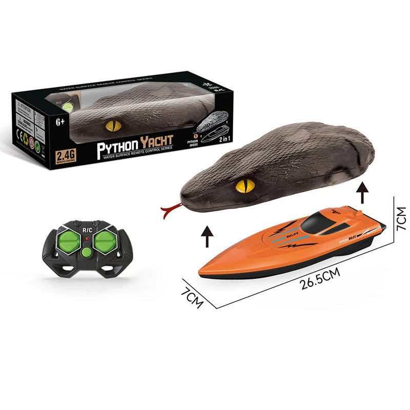 RC Racing Boat | 2.4 GHz & Dual Motor | Waterproof Hull