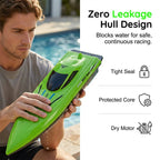 RC Racing Boat | 2.4 GHz & Dual Motor | Waterproof Hull