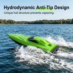 RC Racing Boat | 2.4 GHz & Dual Motor | Waterproof Hull
