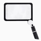Reading Magnifier | 5X Magnification & Dimmable LED | Foldable
