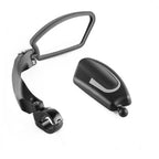 Rearview Bike Mirror | Adjustable Angle & Wide View | Fits Most Handlebars