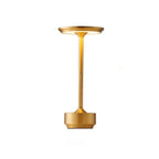 Table Lamp | Crystal Shade & Brushed Stainless Steel | Cordless Touch Dimmer