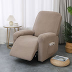 Recliner Chair Cover | Soft Microfiber & Side Pocket | Machine Washable