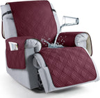 Recliner Chair Cover | Waterproof Microfiber & Silicone Grip