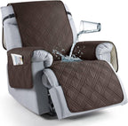 Recliner Chair Cover | Waterproof Microfiber & Silicone Grip