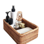 Rectangular Rattan Storage Basket