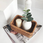 Rectangular Rattan Storage Basket