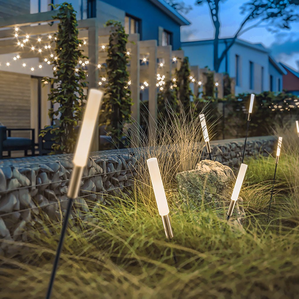 Reed-Shaped Landscape Lights
