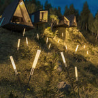 Reed-Shaped Landscape Lights