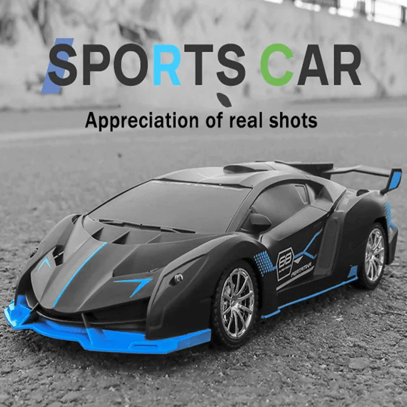 Remote Control Car | High-Speed 2.4G Remote & LED Lights