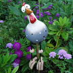 Resin Chicken Garden Figure