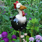 Resin Chicken Garden Figure