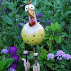 Resin Chicken Garden Figure