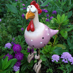 Resin Chicken Garden Figure