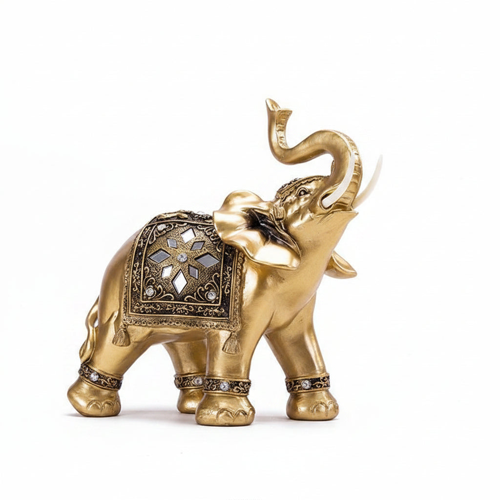 Resin Elephant Figurine