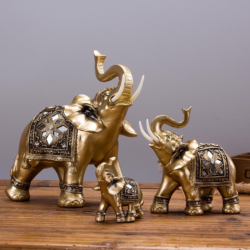 Resin Elephant Figurine