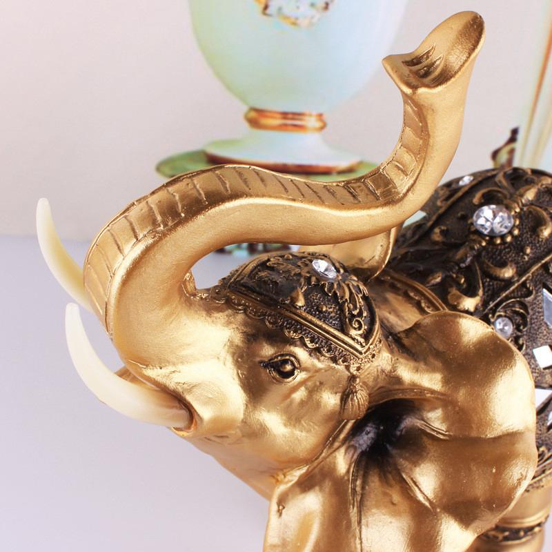 Resin Elephant Figurine