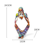 Table Sculpture | Abstract Thinker Design | Handmade Resin