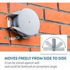Retractable Clothesline | Auto-Retracting & 180° Swivel | 39 Ft Line Length