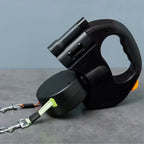 Retractable Dog Leash | Dual-Line Rotating Joint | 10 ft Per Line