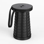Retractable Stool | Lightweight & 11-Position Adjustable | Supports Up To 275 Lbs