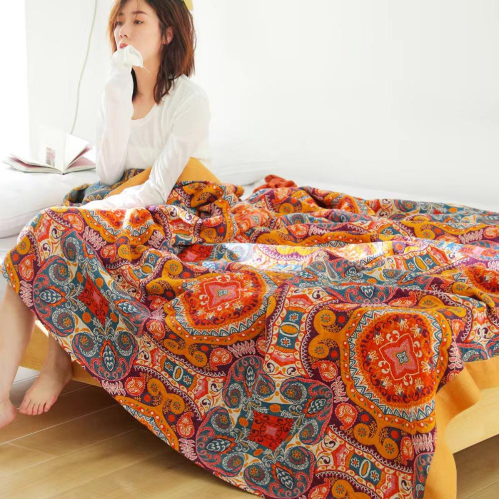 Reversible Cotton Blanket