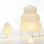 Floor Lamp | Rice Paper Shade | Tripod Stand