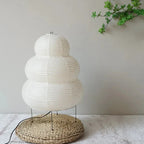 Floor Lamp | Rice Paper Shade | Tripod Stand
