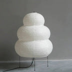Floor Lamp | Rice Paper Shade | Tripod Stand