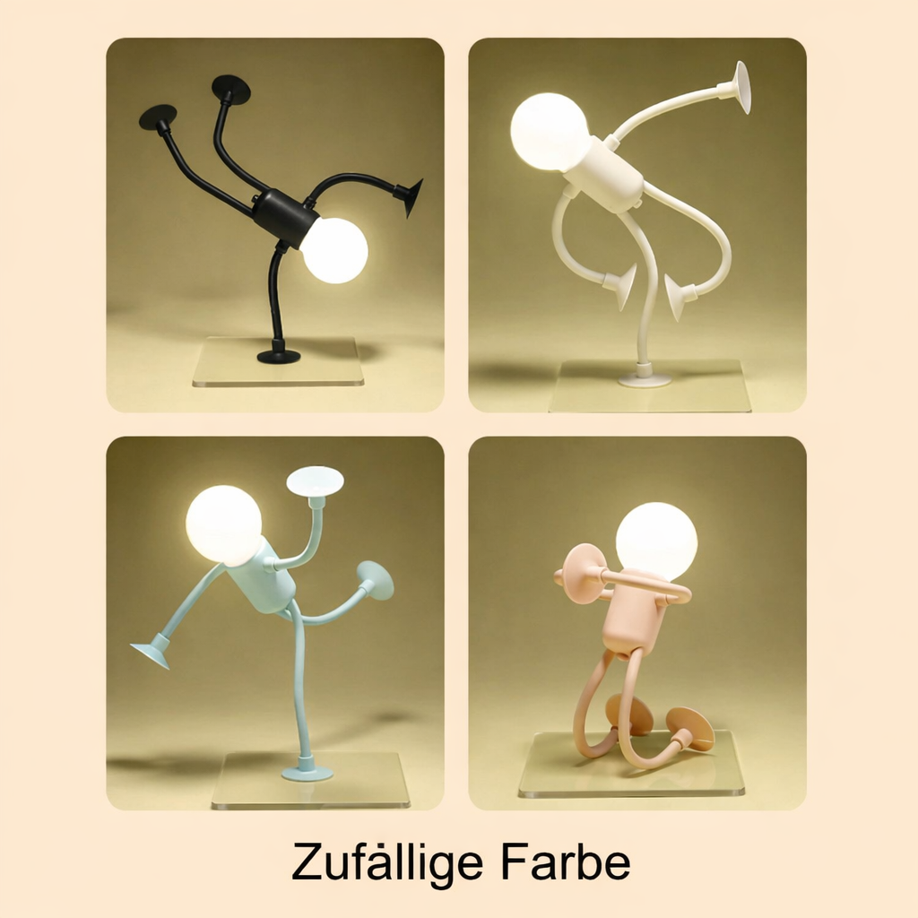 Table Lamp | Playful Robot Design | Energy-Efficient LED