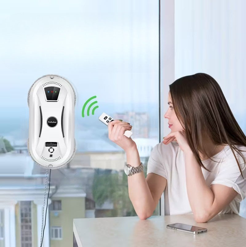 Robotic Window Cleaner with Remote Control