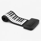 Roll-Up Piano | 61 Touch-Sensitive Silicone Keys & Built-In Speaker