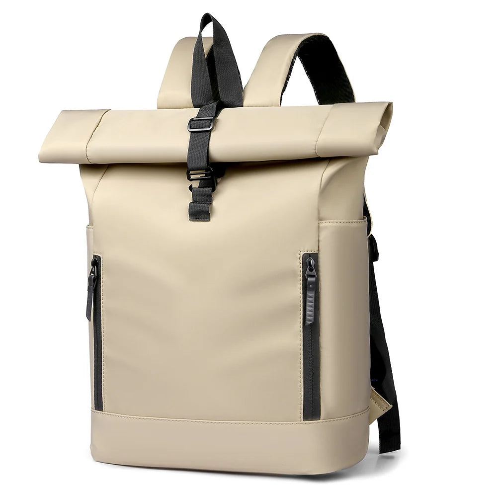 Rolltop Backpack | Waterproof, Multiple Pockets & Padded Straps