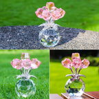 Rose Bouquet | Synthetic Crystal Petals & Everlasting Keepsake