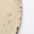 Round Metal Sign | Distressed Finish & Raised Lettering | 20 cm Diameter