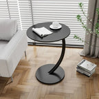 Round Side Table | Reinforced Compact Wood & Steel