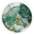 Round Wall Clock | Luxury Bordered Frame | Silent Movement