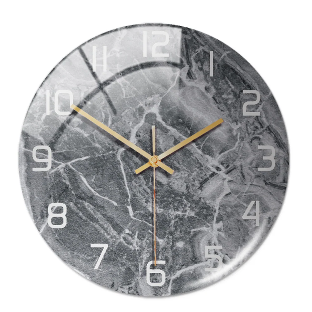 Round Wall Clock | Luxury Bordered Frame | Silent Movement