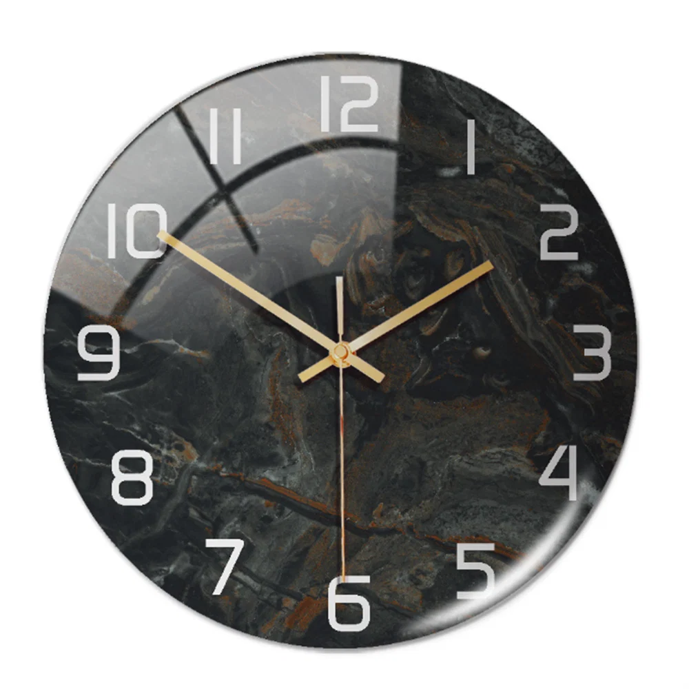 Round Wall Clock | Luxury Bordered Frame | Silent Movement