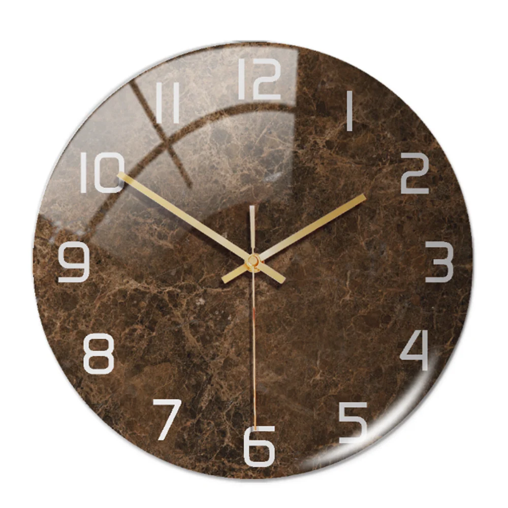 Round Wall Clock | Luxury Bordered Frame | Silent Movement