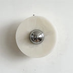 Round Wall Sconce | Jade Body & Integrated LED | 20/25/30 cm