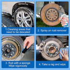 Rust Remover Spray | Fast-Acting & Long-Lasting Protection | 3 x 100 ml