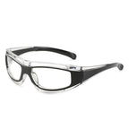 Safety Sports Glasses | Impact-Resistant Polycarbonate & Clear Lenses