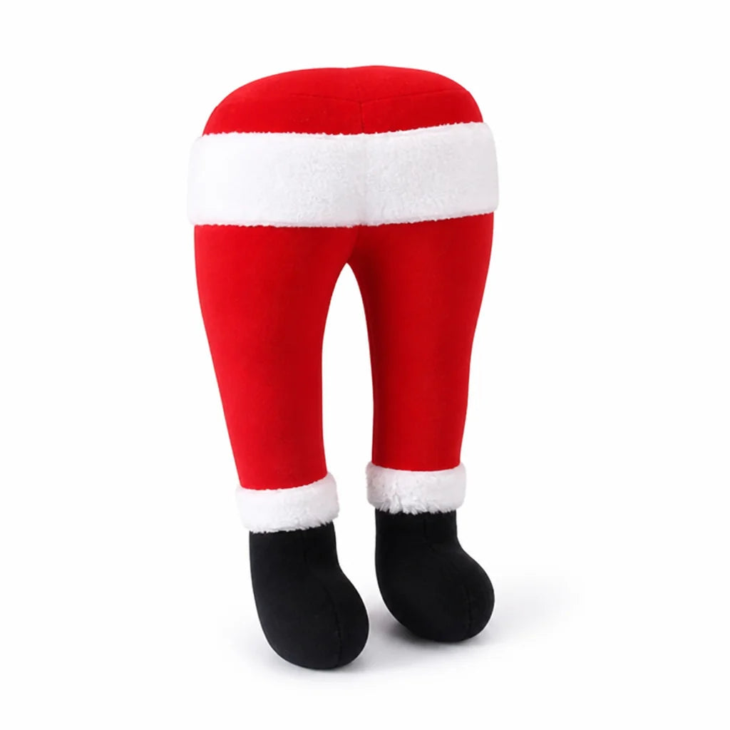 Santa Legs Decoration | Lightweight Polyester & Easy To Hang | 30 x 25 cm