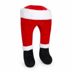 Santa Legs Decoration | Lightweight Polyester & Easy To Hang | 30 x 25 cm