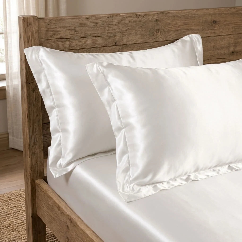 Satin Pillowcases | Smooth & Hair-Friendly | Set of 2