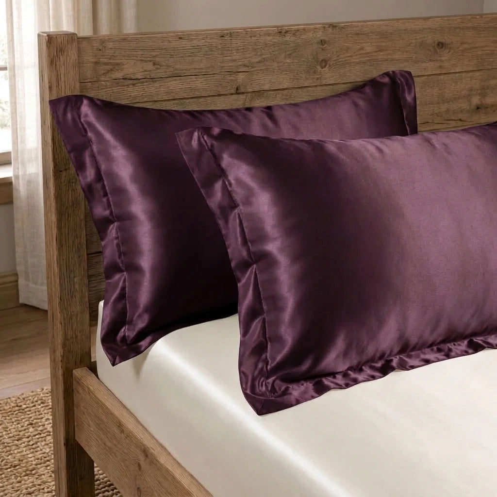 Satin Pillowcases | Smooth & Hair-Friendly | Set of 2