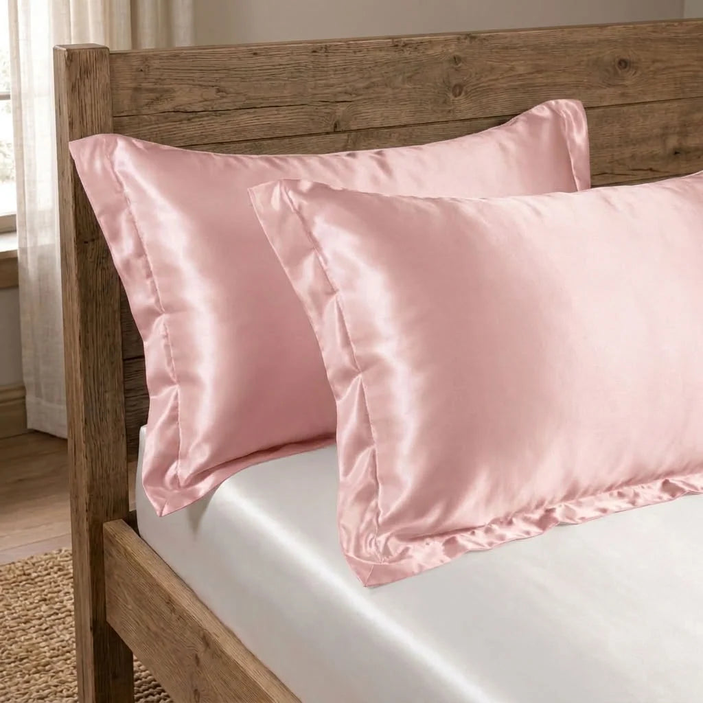 Satin Pillowcases | Smooth & Hair-Friendly | Set of 2
