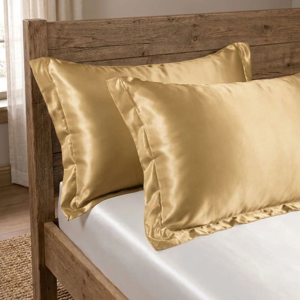 Satin Pillowcases | Smooth & Hair-Friendly | Set of 2